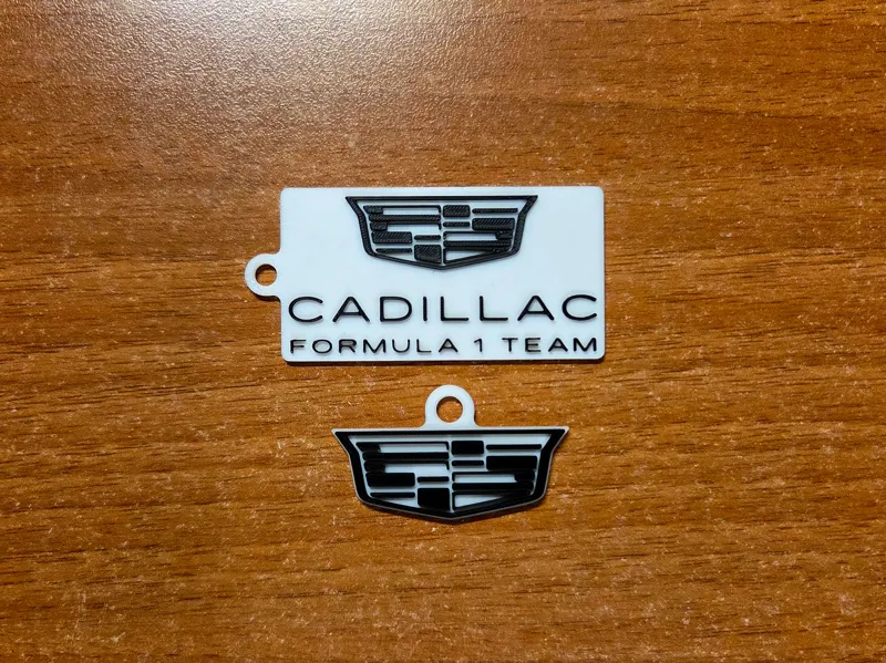 Cadillac Formula 1 Team 2026 - Keychains