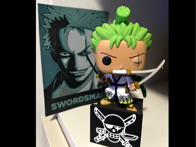 Stand funko pop One Piece Zoro