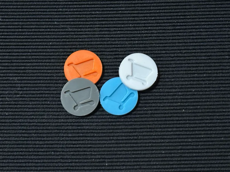 Coin for shopping cart