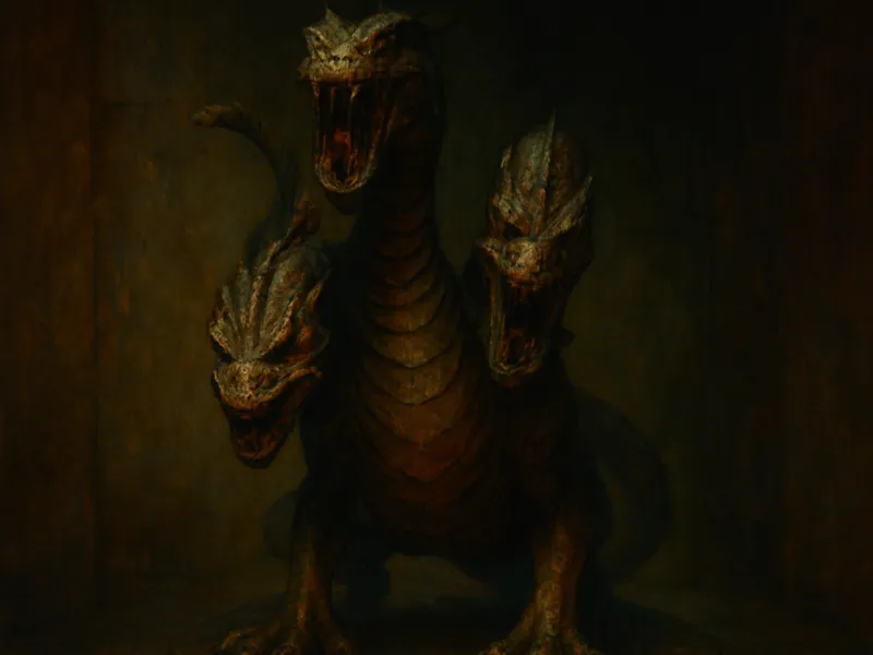 DND – Cataclysm Tri-Headed Dragon