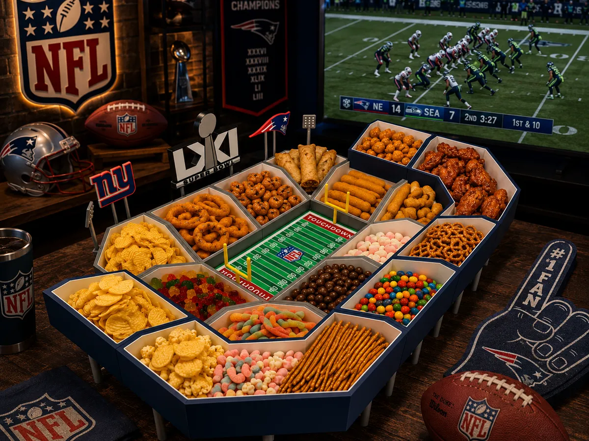 Stadium Base Model Modular NFL Snack Stadion, Super Bowl Snack Arena - Free 3D Print Model ...