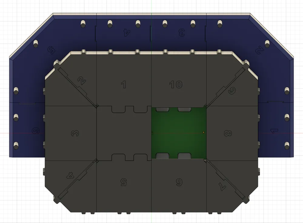 Stadium Base Model Modular NFL Snack Stadion, Super Bowl Snack Arena - Free 3D Print Model ...