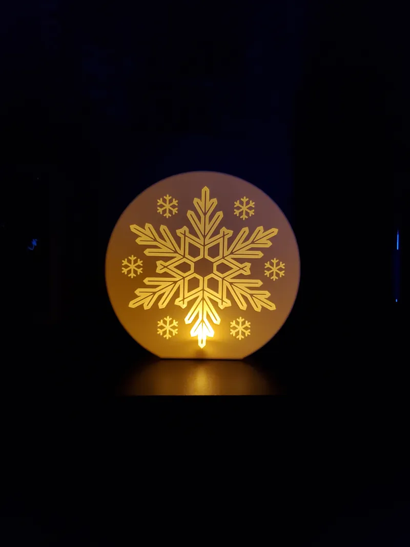 Snowflake Light Box