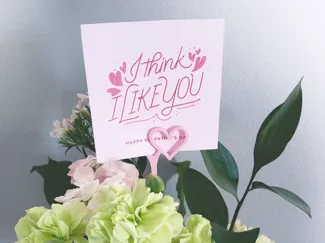 Floral Bouquet Card Holders | Valentine Collection