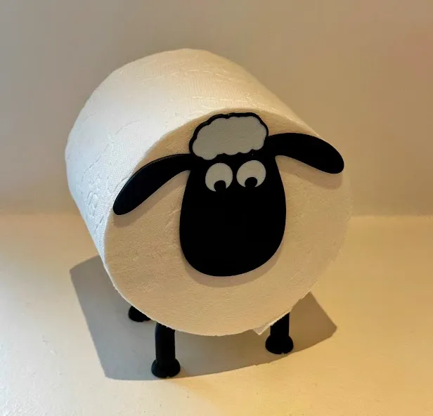 Toilet Roll Sheep v.2.0 Remixed by emilskibsted MakerWorld