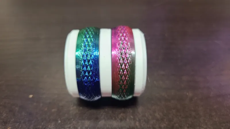 Fidget Clicky Spinner (press fit)