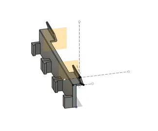 Proslat Makita 3 Battery holder