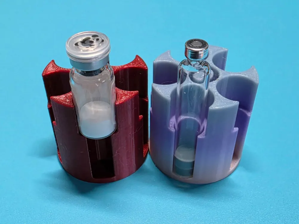 Accesorio para impresora 3D: Combo Recon Station for 3ml Vials and Pen Carts. Referencia del modelo original.