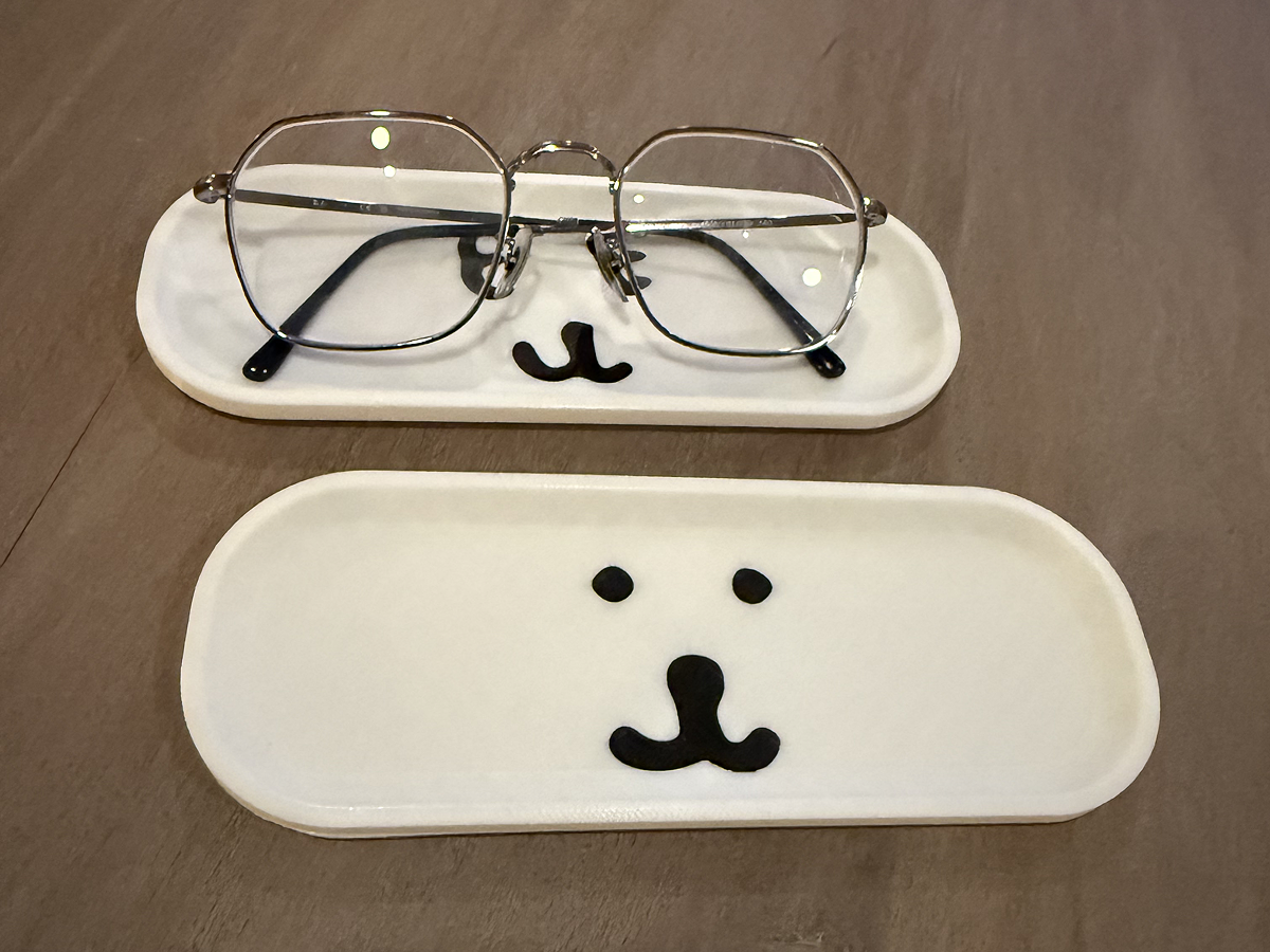 Joke Bear / Nongdam-gom Glasses Tray / Holder x 2