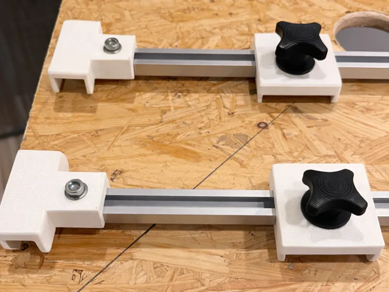 Festool Style Rip Fence Stop Kit (Parallel Stop)