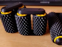 WITH BRIM, 3 plates (short, long, bearings)