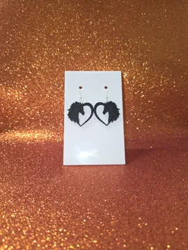 Pendientes: Wild horse mane earrings — vista de referencia 3