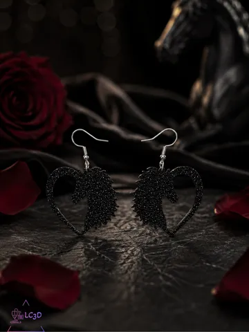 Pendientes: Wild horse mane earrings — vista de referencia 2