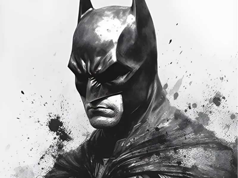 BATMAN PORTRAIT HUEFORGE