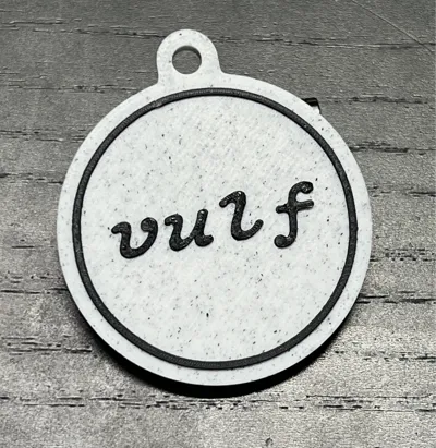 Vulf keychain