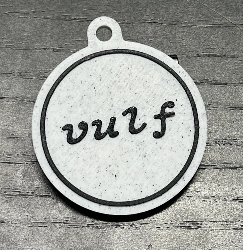 Vulf keychain