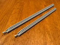 150 mm, 200 mm, 250 mm length (0.12mm layer, 4 walls)