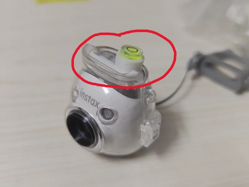 Fujifilm instax pal 水平尺