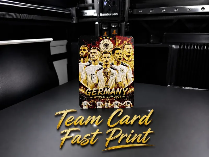 Germany World Cup Team Card