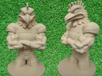 Figurine mascotte Gamecock football américain — photo 2