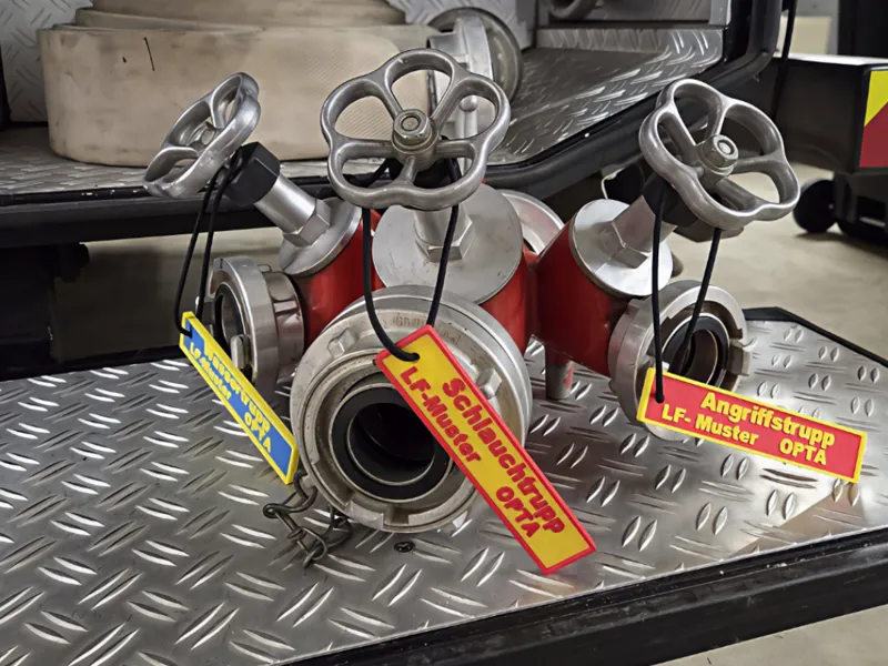 Feuerwehr Kennzeichnung für Verteiler – 3D Druck