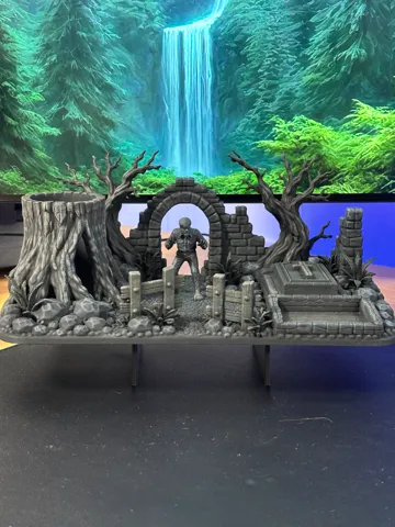 Organizador: The Wolf Man - Desktop Organizer — vista de referencia 2