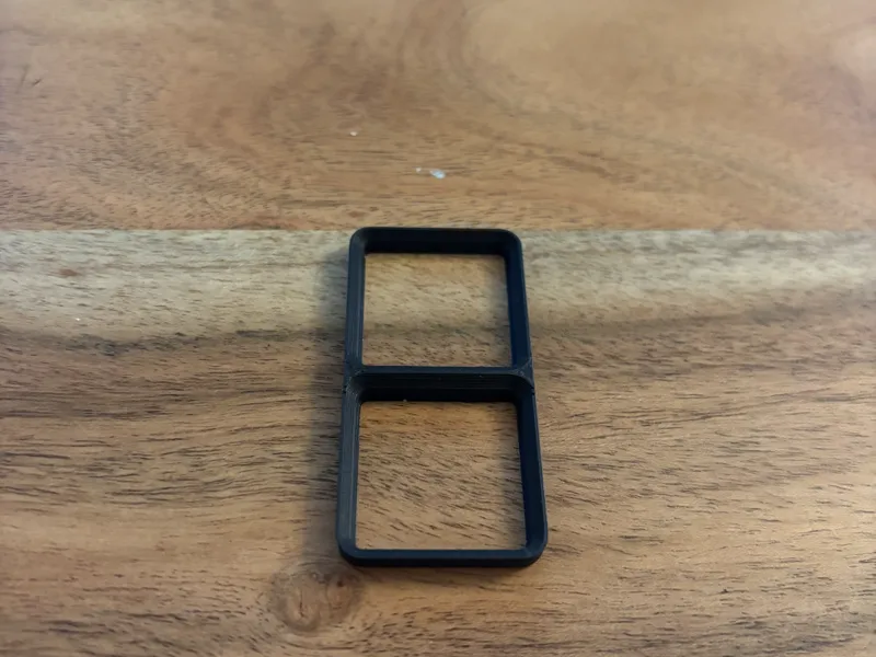 Gridfinity 30mm grid 1x2