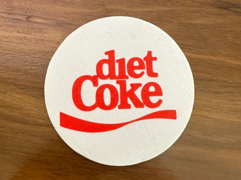 Diet Coke Coaster