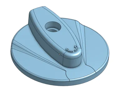 Handle freezer