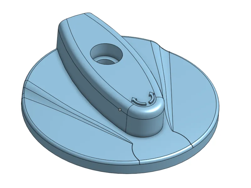 Handle freezer