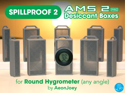 SPILLPROOF2 AMS 2 Pro Desiccant Boxes - Round