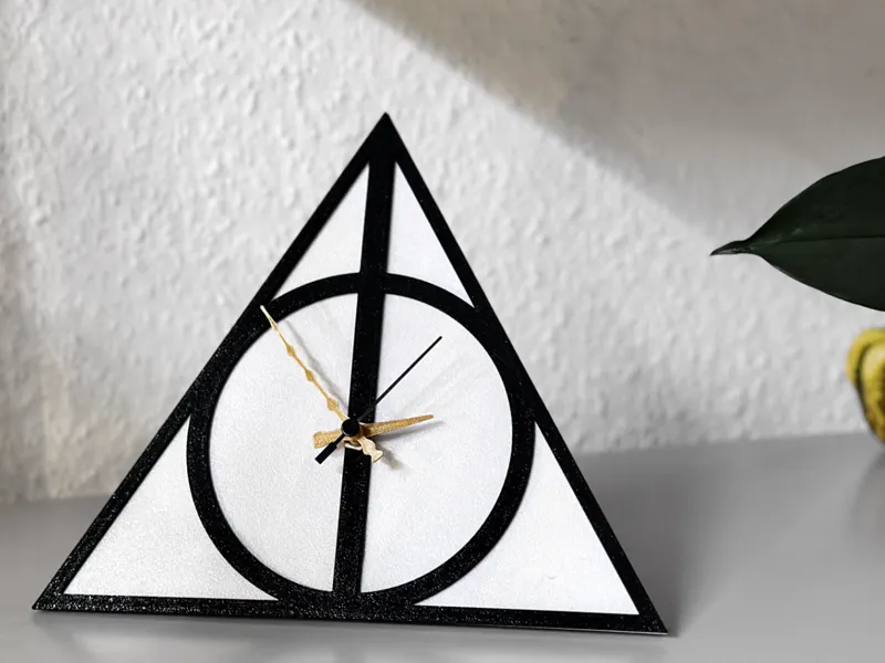 Deathly Hallows clock - Harry Potter