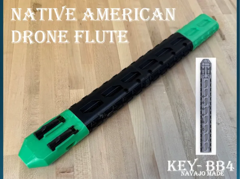Native American Drone Flute-Bb4