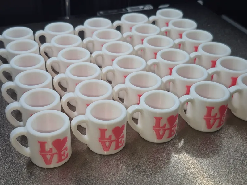 Little Mug of Love. 2 and 3 Color Versions