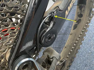 Amflow Pro SRAM AXS Transmission cable retainer