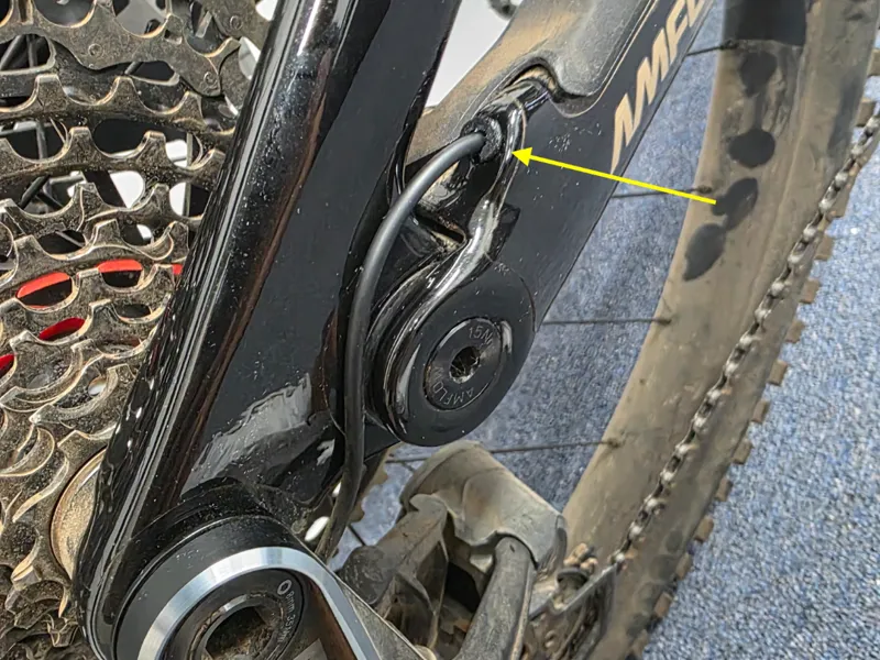 Amflow Pro SRAM AXS Transmission cable retainer