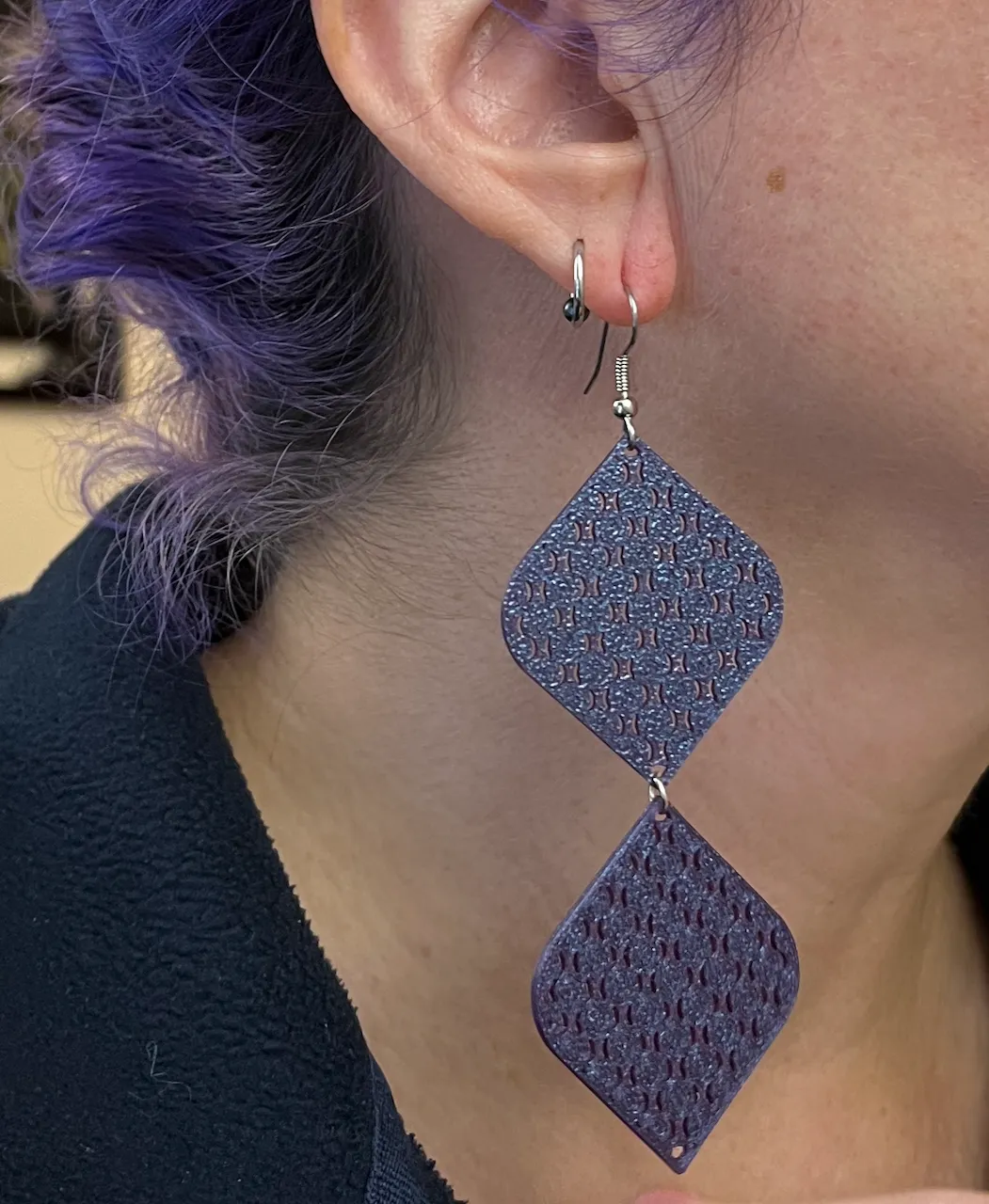 Filigree Style Earrings view 2