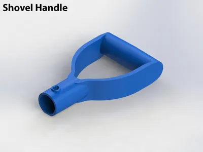 Custom Replacement Shovel Handle