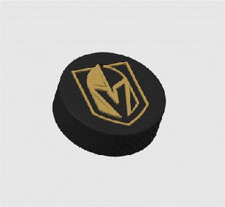 Golden Knights Shoelace Charm