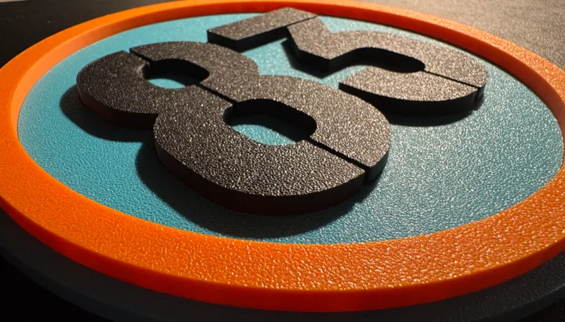 Race Number 83 - Gulf Style - Startnummer - V2