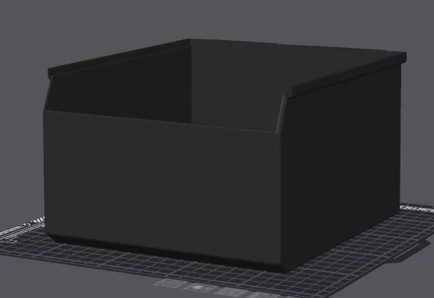 Large Box with Hangers 180mm x 170mm x 110mm