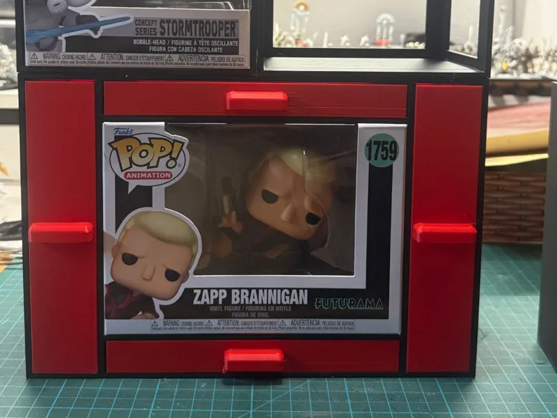 Schubladen für Funko Pop Rahmen quer