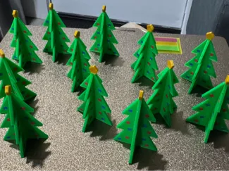 Christmas Tree miniature standing ornament
