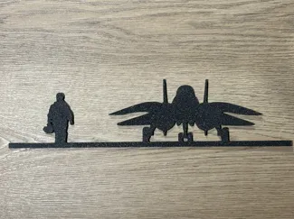 Top Gun silhouette