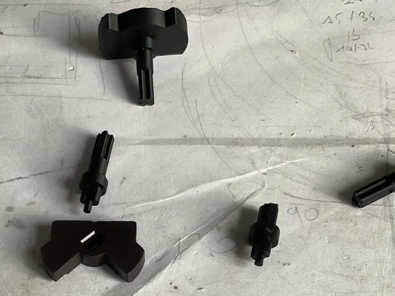 Brick 12V gray area electric switch repair