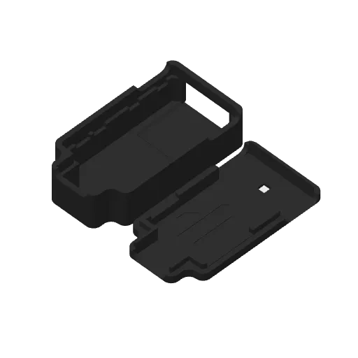 Miniatura 3 do modelo 3D 正点原子OA1线阻测量模块外壳