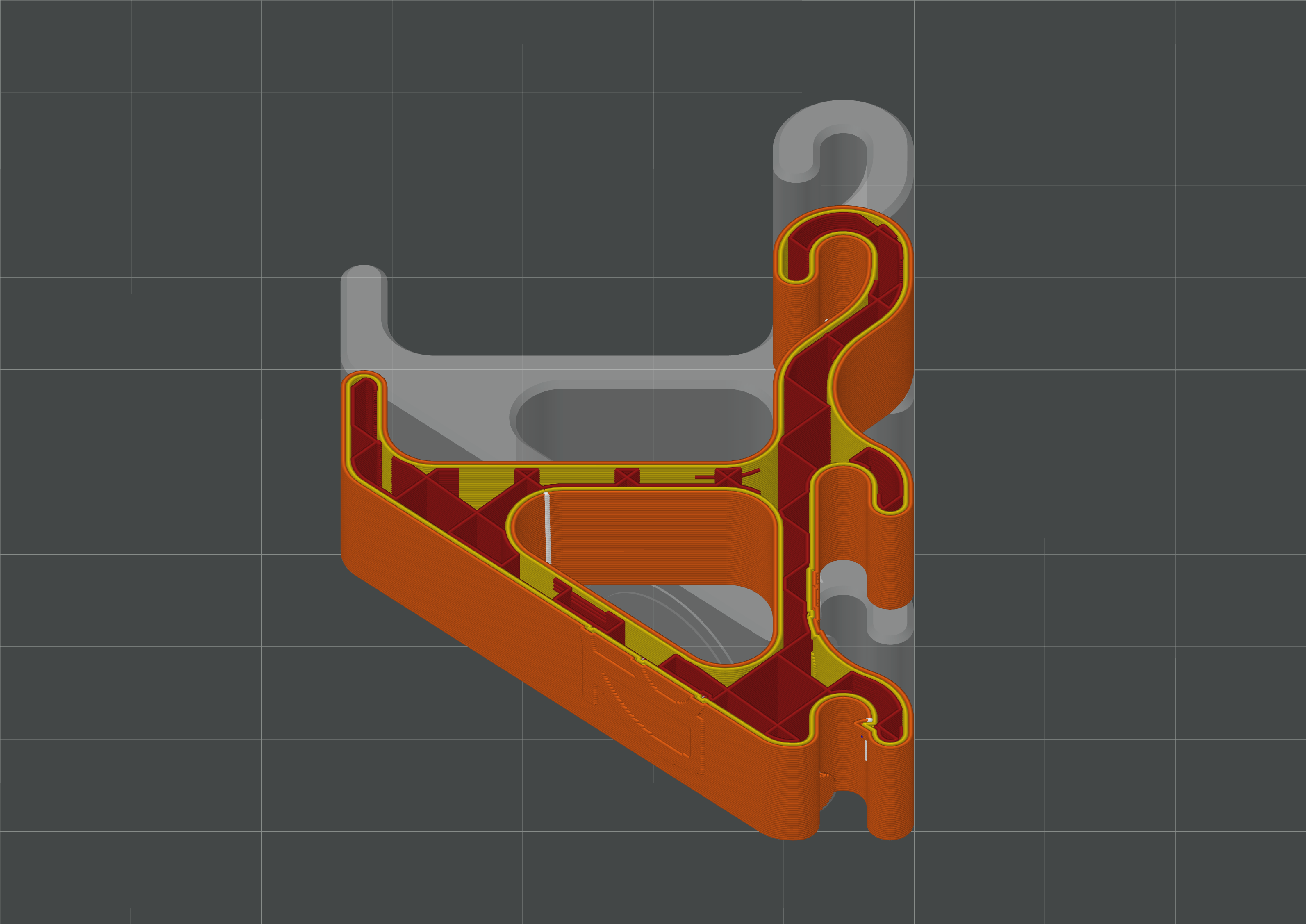 Miniatura 1 do modelo 3D Parametric Grid Wall Hooks