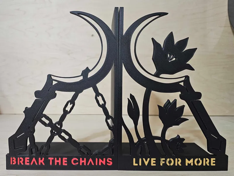 Red Rising Bookends