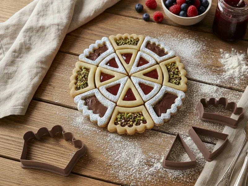 Set Tagliapasta per "Bis-Crostata" - Tipo 1