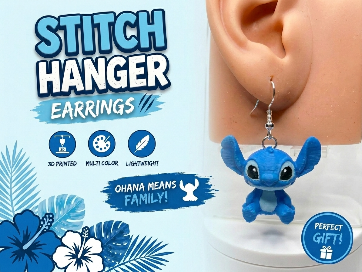 Stitch Hanger Earrings